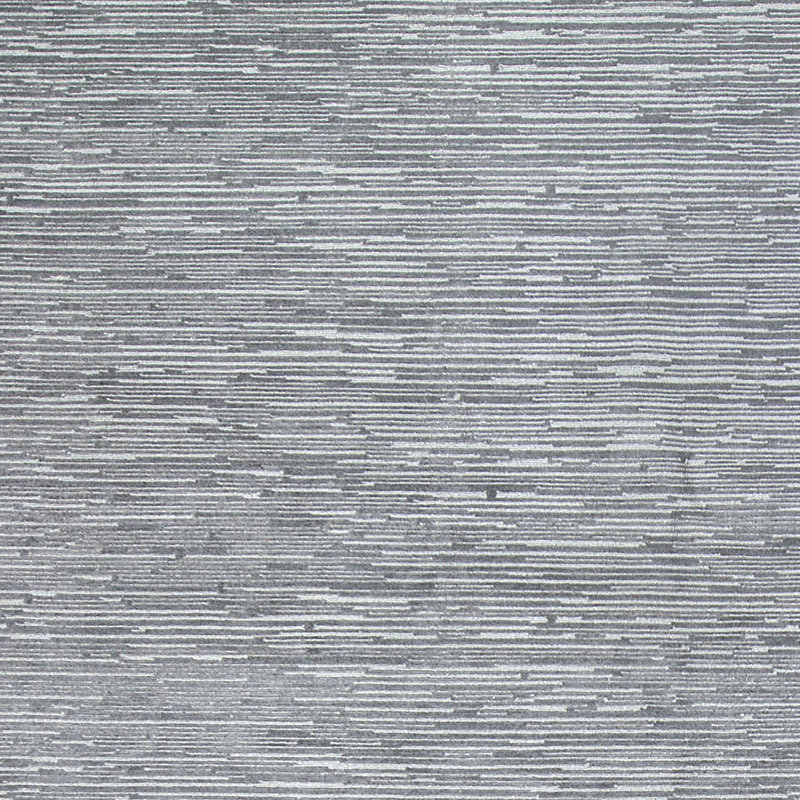 Hand Knotted Area Rug in Silver/Beige, Rectangle 8' x 10'