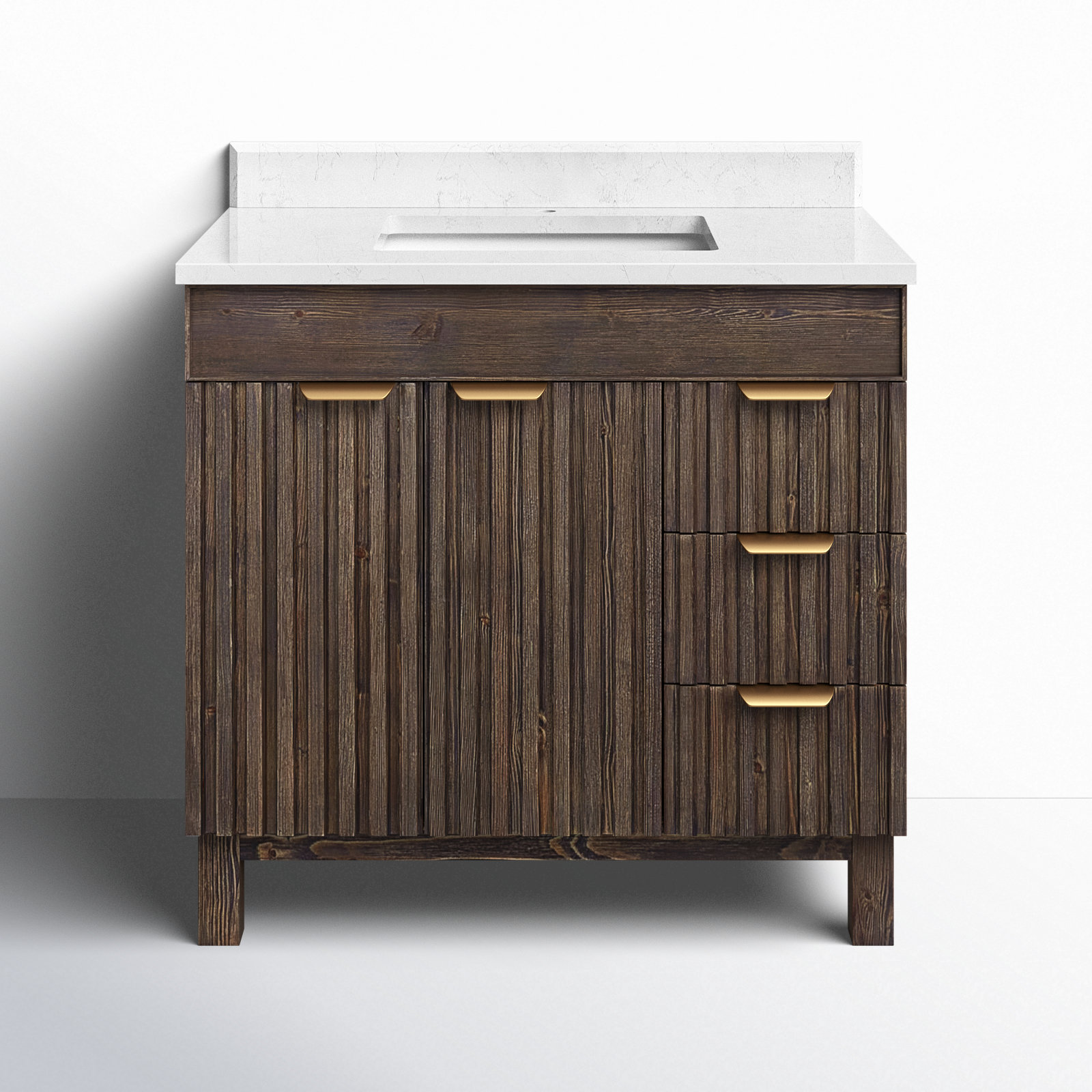 Joss & Main Anara 36 Free Standing Single Bathroom Vanity with Top ...