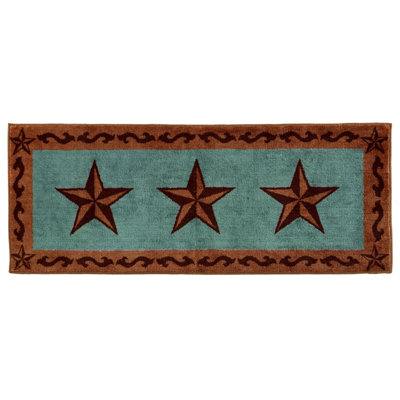 Tapis de salle de bain Rustic Star