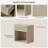 Consiglia Boho Rattan 1-Drawer Nightstand With Large Open Storage Space-1008144131-1018480854