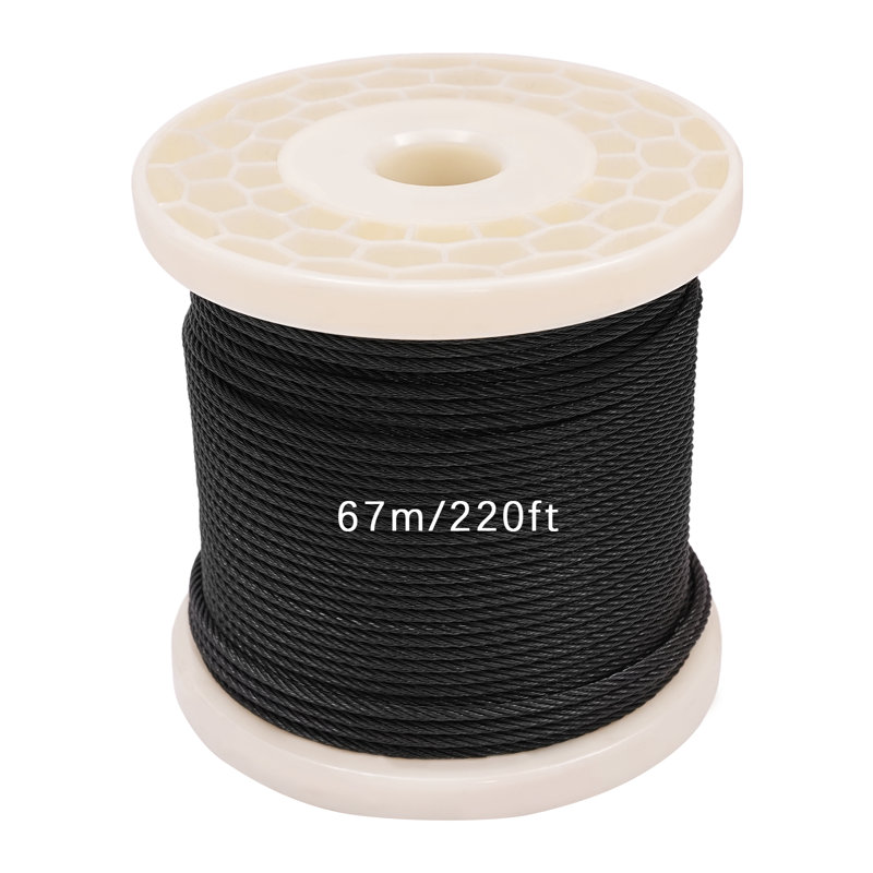 Cable Rope 316 Stainless Steel Cable Rope For Railing System, 220 ft.