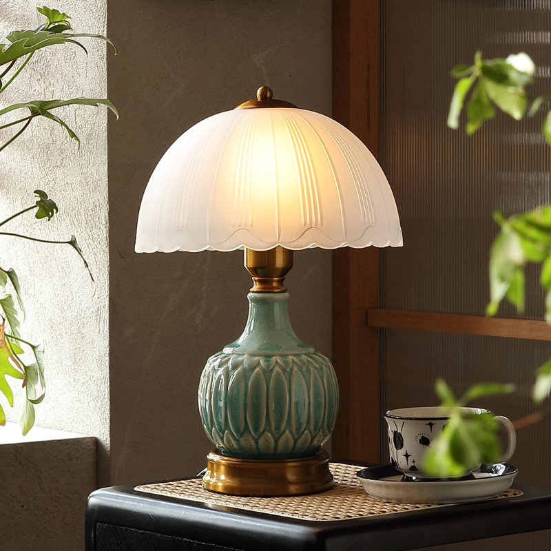 Lampes de table rétro en céramique