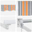 VidaXL Polyester Cover Retractable Patio Awning-130829841-130829842-130829846