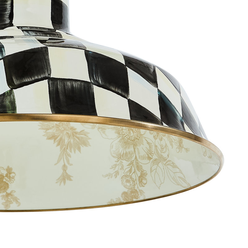 Courtly Check Barn Pendant Lamp, 12