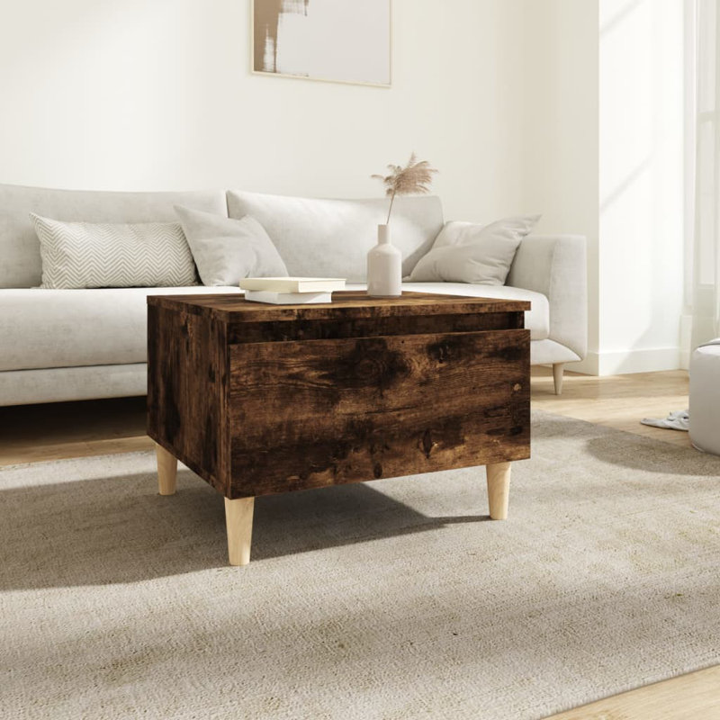 Kenzee End Table, Smoked Oak
