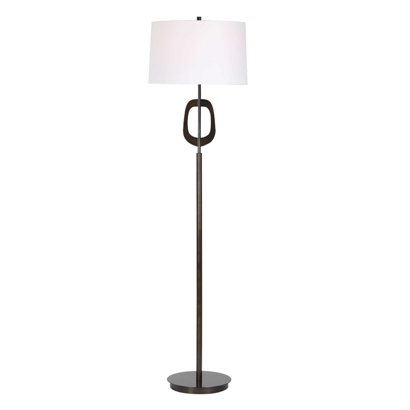 63 Bronze Floor Lamp
