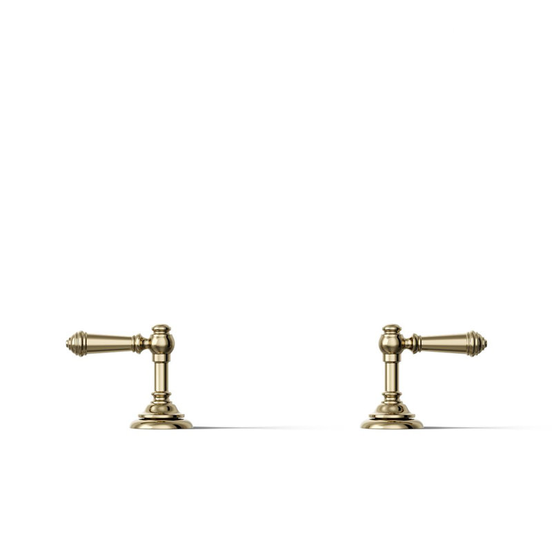 Artifacts® Deck-Mount Bath Lever Handle Trim, Gold