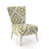 Geometric Yellow/Gold Polyester Blend selected