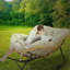Chaise berçante en rotin pour l'extérieur-388992738
