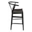 Tabouret de bar et de comptoir en bois massif Etta-951073311-1056858788