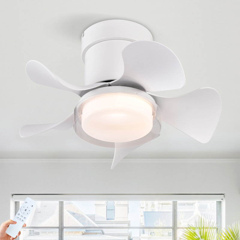 Ventilateur de plafond à DEL 21 po, Blanc