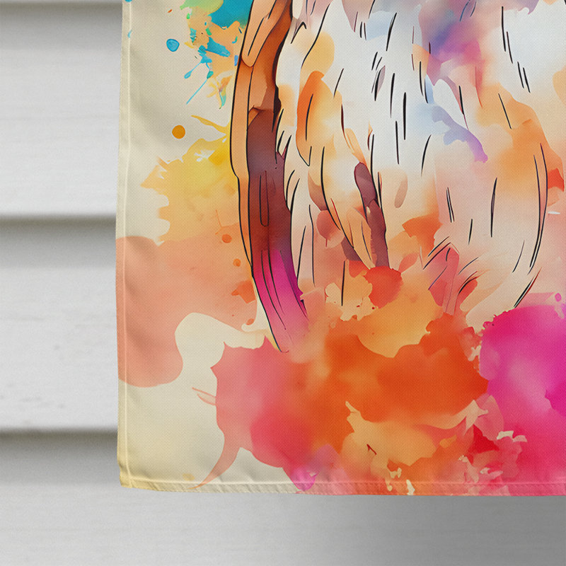 Drapeau de maison hippie
