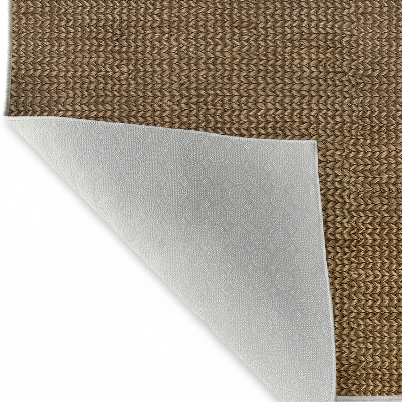 Premium Cotton Area Rug, Camel Color, 31.5 x 78.7 inches | 100% Cotton, 1200 g/m², 0.4 in Pile Height | Antibacterial, Non-Slip PVC Underside, Machine Washable | Perfect for Living Room, Bedroom & Office Decor