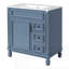 Meuble-lavabo 30 po avec lavabo en céramique-575382565