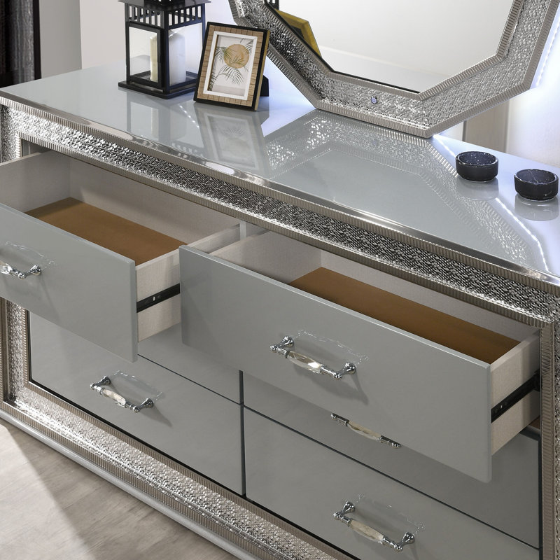 Commode 6 tiroirs Lanier