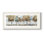 Soft Spring Panoramic - Matted and Framed Under Acrylic Glass, Large Living Room Wall Art