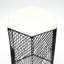 Ensemble de 2 tables d'appoint en marbre Hexagon