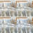 Tropic Leaf Collection Beige/Blue/Brown Microfiber Reversible Quilt Set-1456616625-1408109573