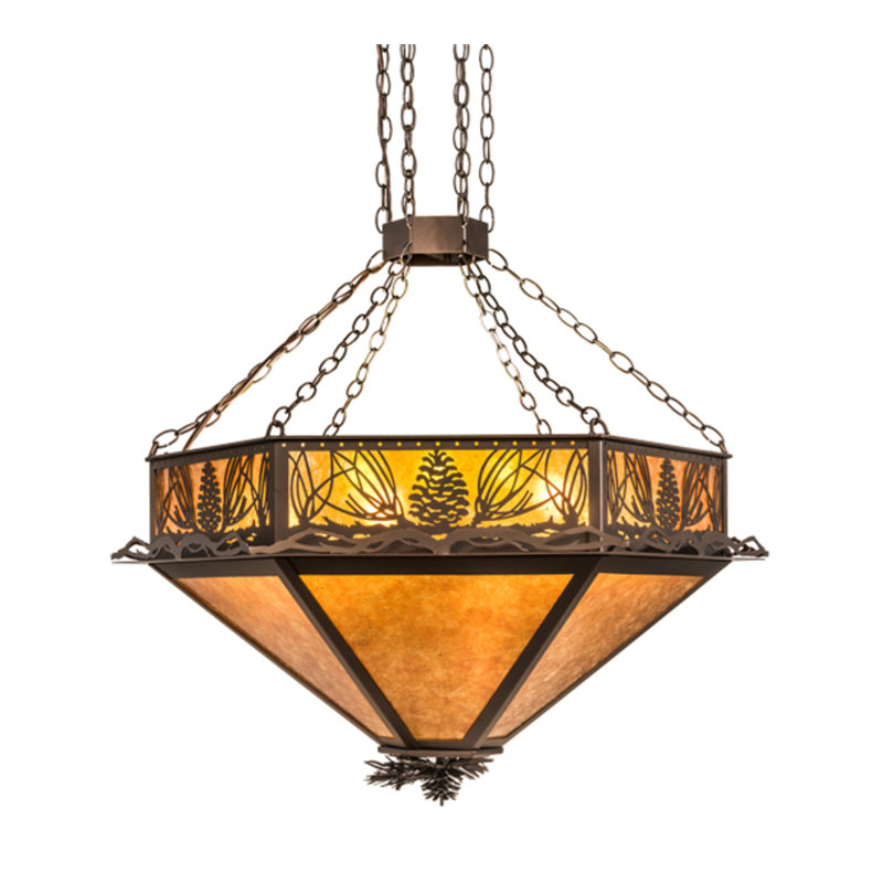 Mountain Pine 6 - Light Chandelier