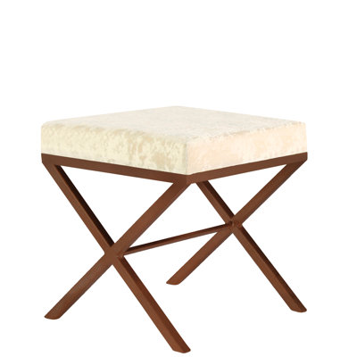 Soho Iron Accent Stool