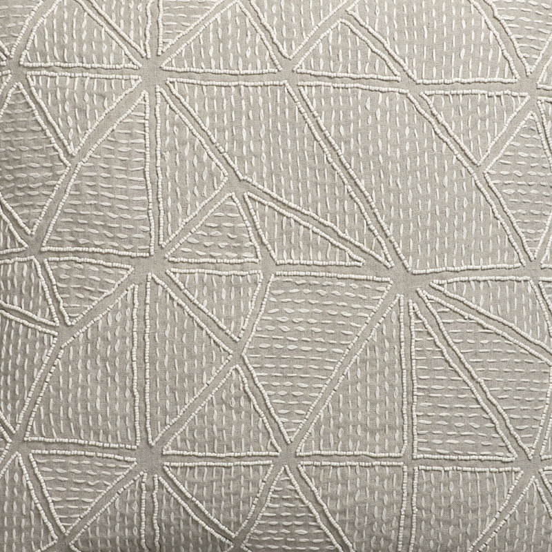 Housse et insert de coussin carré Helma 100% lin, Polyester