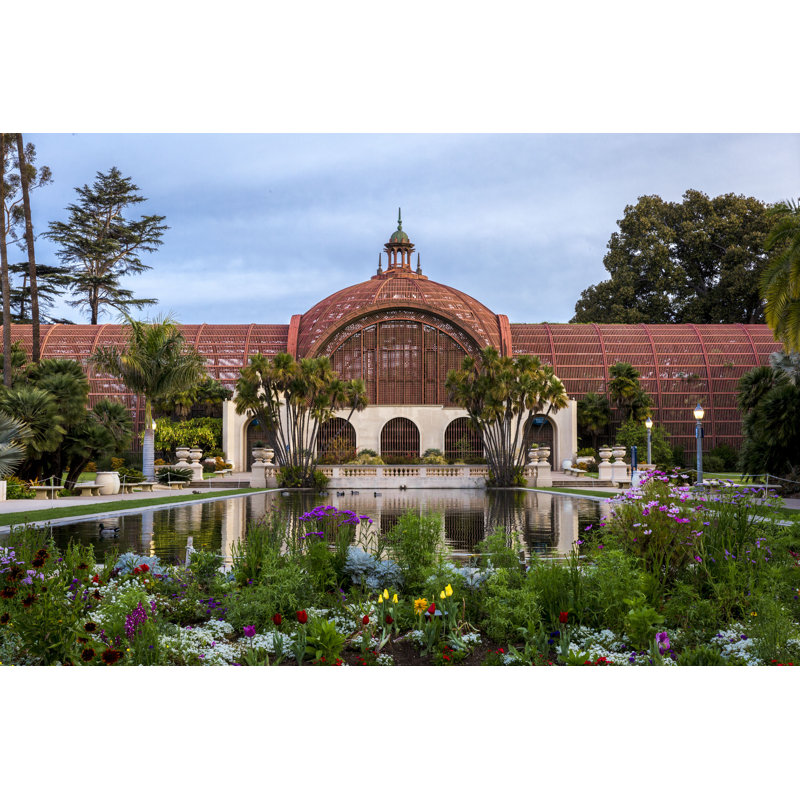 Balboa Park at Sunrise - Photographie sur toile tendue, H 20 po x l 30 po