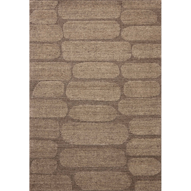 Corsa Brown / Taupe Area Rug, Rectangle 8'6" x 11'6"