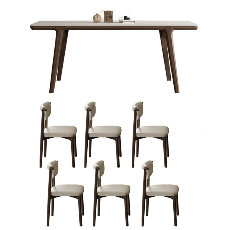 Durable Dining Table Sets with Stylish Design., 29.53"H x 55.12"L x 31.5"W