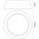 Mia Acrylic LED Flush Mount