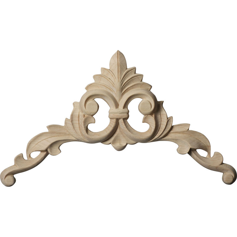 Caputo Corner, 4"H x 4"W x 5/8"D, Alder