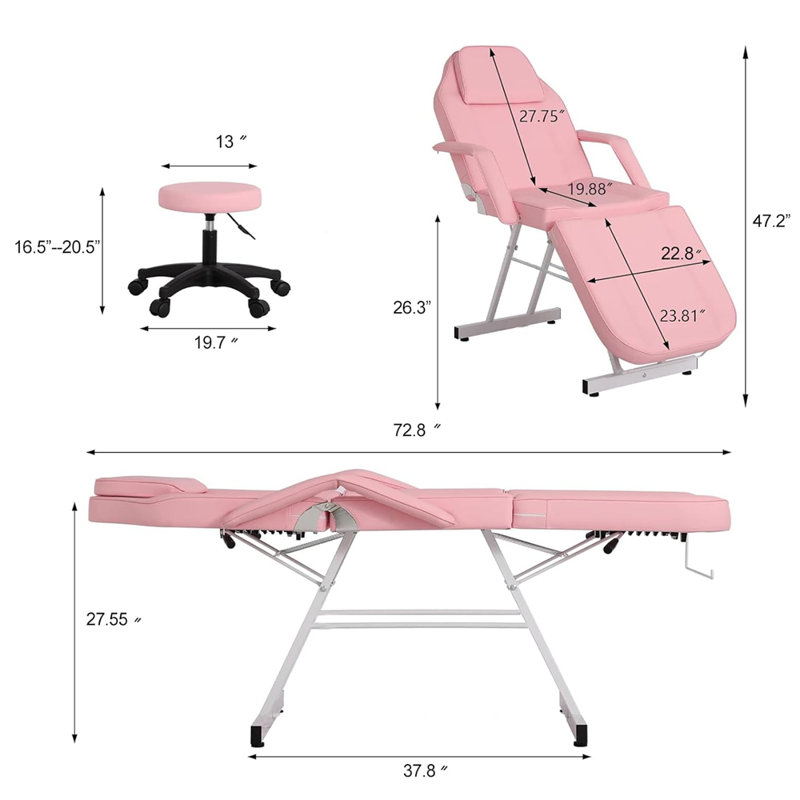 3-Section Spa Massage Table