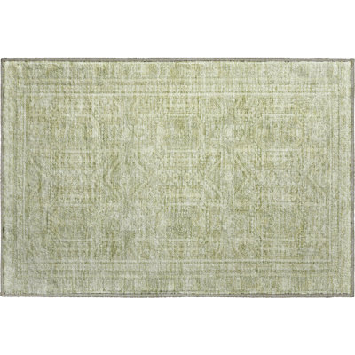 Premium Machine Washable Ashlynn Border Rug