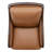 Grayton Oversized Geniune Leather Swivel Accent Chair-108739216
