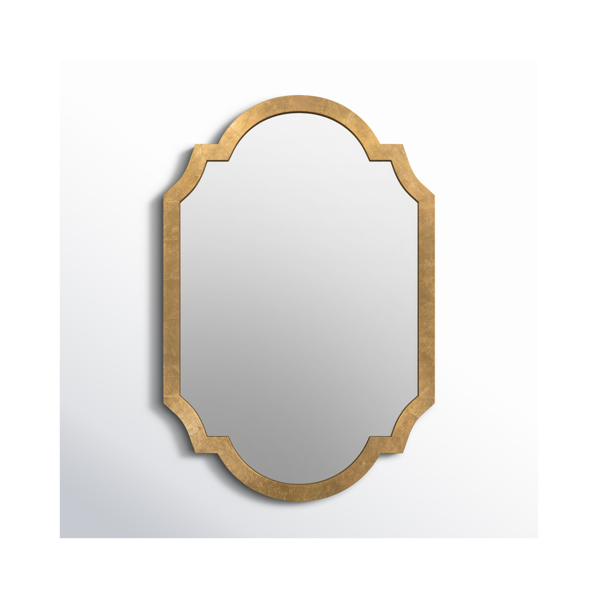 Pixie Mirror, Gold, 36" x 24"