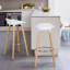 Acantha Bar Stool with Solid Wood Frame-32484368