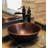 14"  Round Copper Vessel Bathroom Sink-40072766