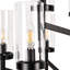 Lustre gradué à 9 lumières à niveaux-75714339