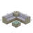 4-Person Outdoor Seating Group with Cushions, Storage Box and Table-806725204