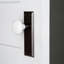 New York Plate with White Porcelain Door Knob-558115032