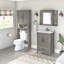 Ensemble de meuble-lavabo simple 24 "avec miroir Edion-512117529