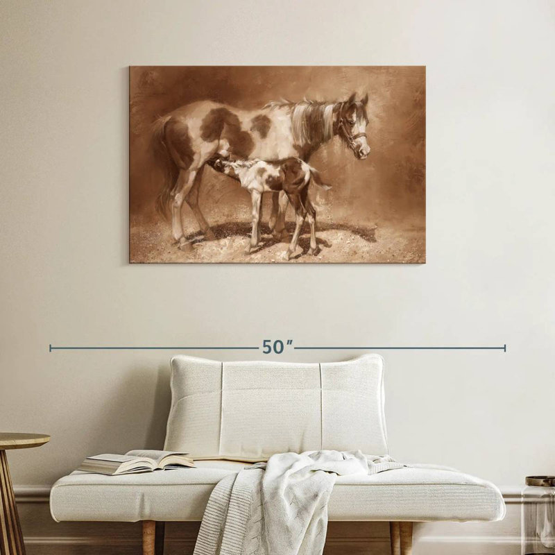 Brampt Sienna Paint, 26" H x 39" W