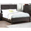 Grand lit avec attrait rustique contemporain, lit fini et tête de lit, chambre à coucher-829087510-829087511