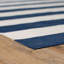 Striped Cotton Flatweave Area Rug-20354502