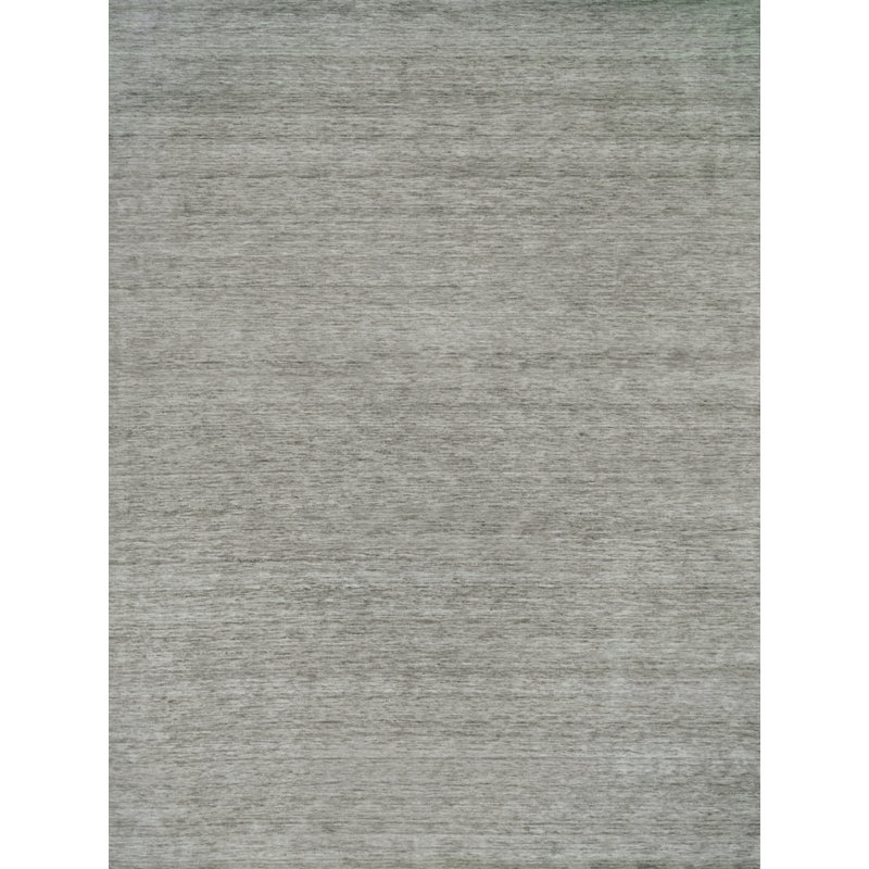 Roche Hand-Loomed Wool Green Area Rug
