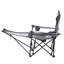 Chaise de camping portative inclinable et pliante