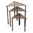 Ensemble de 3 tables emboîtables Alard