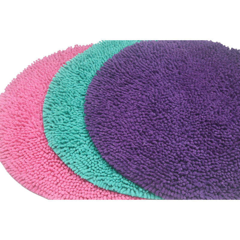 Virginio Non-Slip Bath Rug, Teal
