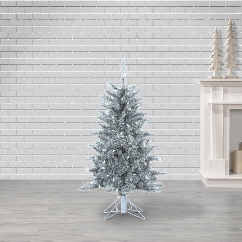 4' Lighted Artificial Christmas Tree