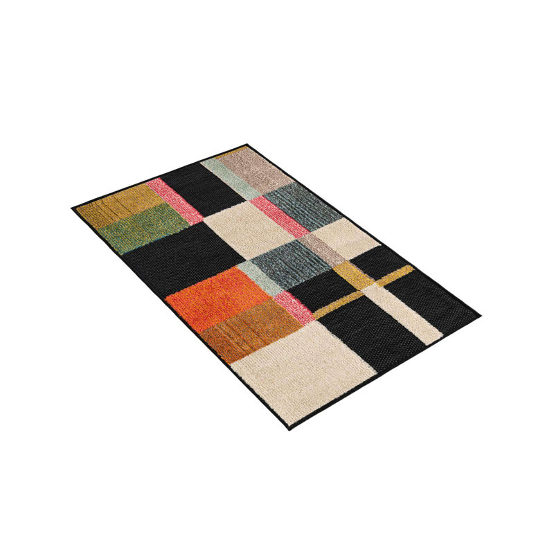 Tapis Bungalow Rose Tamaris Caimin, Rectangle 2 pi x 3 pi 1 po