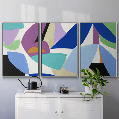 Ode to Matisse I - Toile encadrée multi-pièces